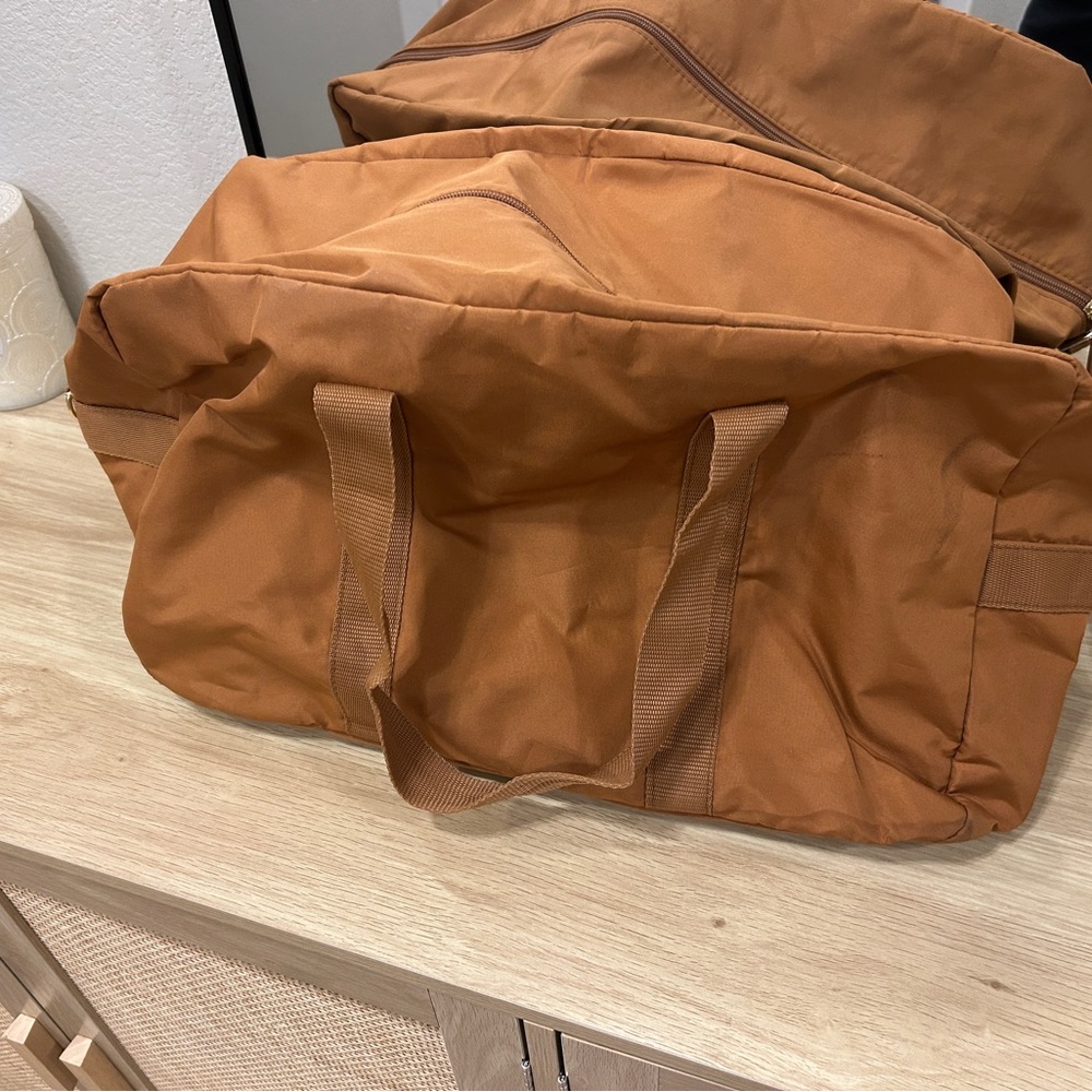 Camel Duffel Bag